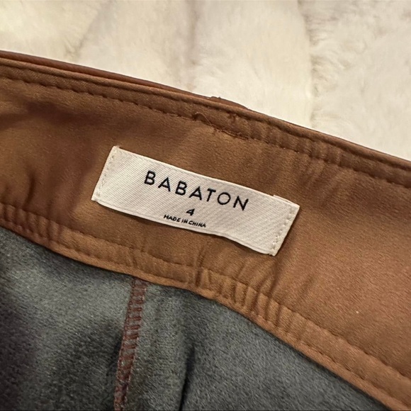 Aritzia Babaton Leather Trouser Pant - Picture 4 of 4